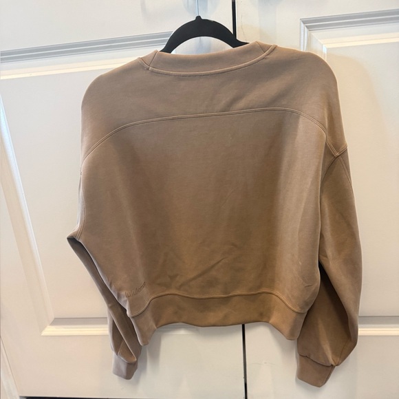 lululemon athletica Tops - Brown Crewneck Sweatshirt